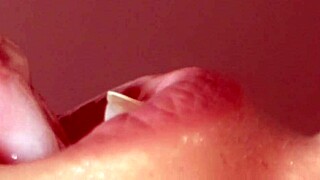 stepdaughter sucks stepdad's cock deep till cumshot explosion uncensored