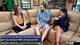 The Blackmail Deepens as Mira Monroe Gags on Choking Face Fuck