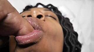 young sexy babe spreads wide for monster bbc