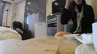 mature japanese ol woman has daytime rough 1on1 sex session in office