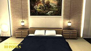 black market room turns into wild anal apartment session