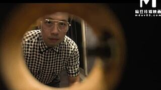 Newlywed Wife Cheats Toilet Fuck Gruff Owner Vegetable Stall