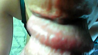 mature stepmom sneaks my throbbing cock for secret blowjob creampie