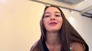 Step Sister Removes Condom And Takes Step Brother's Raw Creampie Deep!