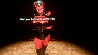 ULTIMATE DOMINATRIX GAME - Palp owns the simulator!!
