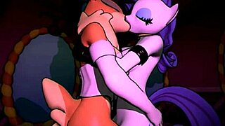 compilation of cartoon girls passionately kissing to hot music