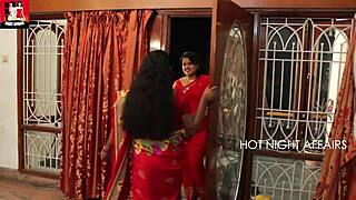 i crave that sexy indian aunty's curves in wild desi threesome