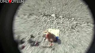 ever wonder what curvy beach milf does behind those tan lines?Public Head Doggy Quickie