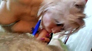 my mature wife slut dances and teases with her huge natural tits swinging