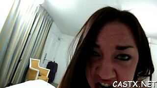 Ever wonder what a real slut does in reality casting for wet pussy pounding?