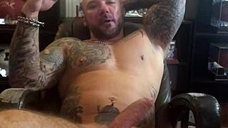 Cigar Makes Him Rock Hard And Ready!