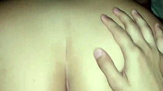 She challenges him not to cum inside her tight pussy during reverse cowgirl creampie