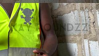 Crazy huge cock public jerk off with intense moans and massive cumshot 💦😩