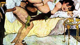 Vintage erotic art reveals forbidden desires in antique scenes of raw passion.