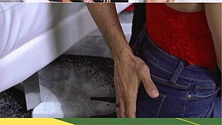 I'm fucking my honor student girlfriend while step-parents are home