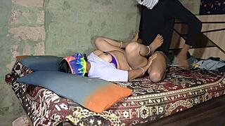 desi indian stepsis shakes ass for homemade sex video