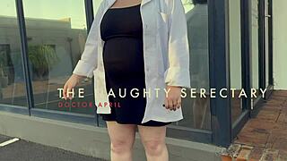 Ever Wonder How Pam Submits To Mistress April's Strapon Domination?