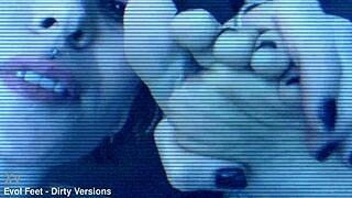 Wanna feel this hot foot fetish bondage session get real dirty?