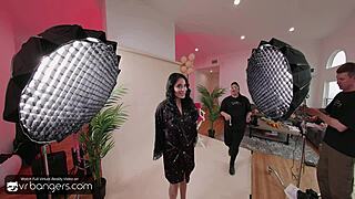 busty brunette anissa kate bangs hard in vr bangers girl series