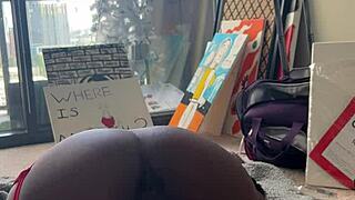 i cant take this fuck machine pounding my tight ebony pussy