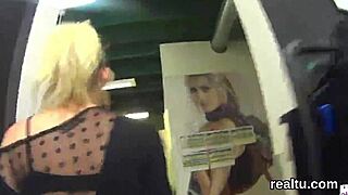 perfect czech girl teased in store then stripped fucked pov style