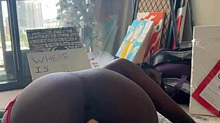 i cant take this fuck machine pounding my tight ebony pussy