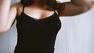 trish collins slams oily pussy down on massive bbc!