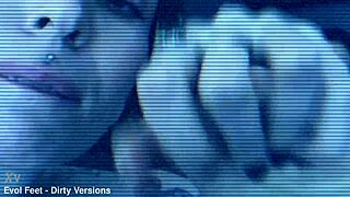 Wanna feel this hot foot fetish bondage session get real dirty?