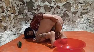 whoa ts pees in ass then stuffs it with fruit damn that's wild 🍑🍌