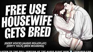 detailed audio erotica where free use housewife takes deep breeding from eager cock in every room