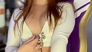 uhh she loves showing off in lingerie since she was young... so cute latina neighbor girl next door