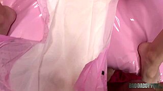 i couldn't resist ashley lane's cute blonde pigtails as this 18+ teen rides my stepdad cock so good