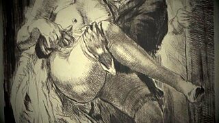 vintage erotic art captures retro hairy beaver vibes