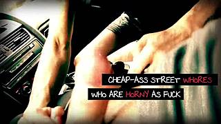 street slut follows client home for raw anal pounding