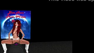 dee hops on the sybian machine for a wild solo ride