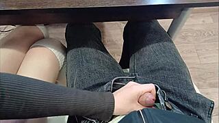 jerked classmate during lecture secretly