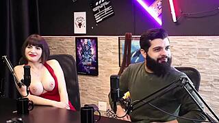 i'm stuttering over the best moments of lady snow and lord kenobi's sensual casting with that top black guy - part 1 on sheer red