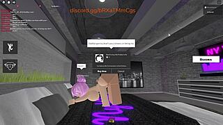 Roblox teacher spreads legs for horny virgin student's first fuck