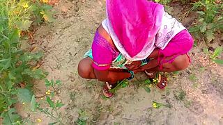 Everbest's homemade Indian wife bent over for rough painful doggystyle pounding in Hindi