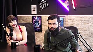 i'm stuttering over the best moments of lady snow and lord kenobi's sensual casting with that top black guy - part 1 on sheer red