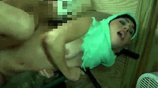 hot teen anal pounding and dry humping in army op