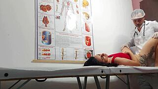 Ginecologista Fingers Asshole Then Bareback Fucks Juicy Patient Hard!