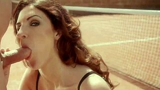 narrating how a pretty babe sucks cock