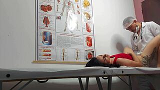 Ginecologista Fingers Asshole Then Bareback Fucks Juicy Patient Hard!