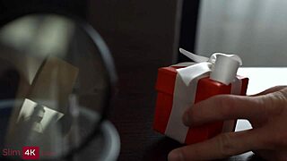 Boss sneaks quick assfuck on tattooed secretary Sara Bork bent over?