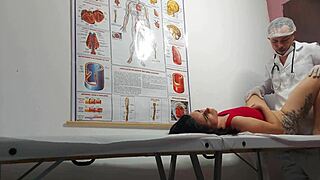 Ginecologista Fingers Asshole Then Bareback Fucks Juicy Patient Hard!