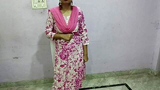 desi bhabhi begs devar's big cock for dirty blowjob hardcore creampie fuck hindi style?