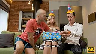 Feels so wrong but hot: boyfriend profits watching girlfriend fuck stranger for cash