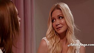 forget college, i'm home banging hot stepmom serene siren in lesbian scissoring orgy