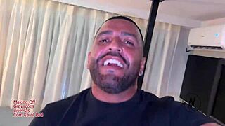 behind the scenes christmas fun with karol red's big ass and cock riding 🎄🍑💦